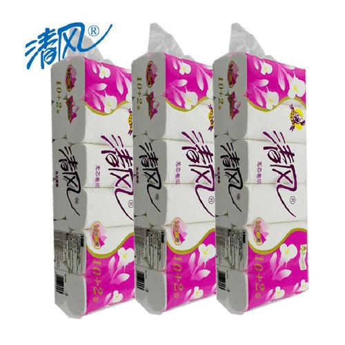 一手货源  价格实惠  量大更优惠   名称:清风无芯长卷卫生纸 原料